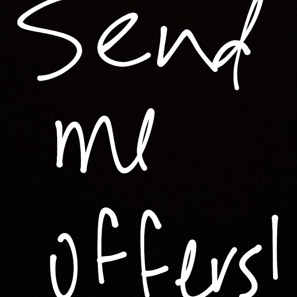 Send offers! Closet clean out!